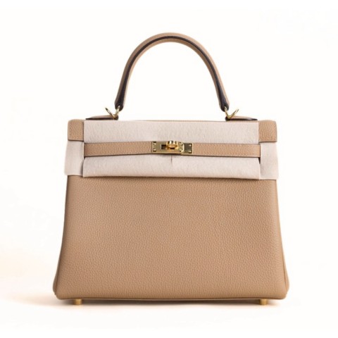 Hermès Kelly25 Chai Togo& Palladium Hardware