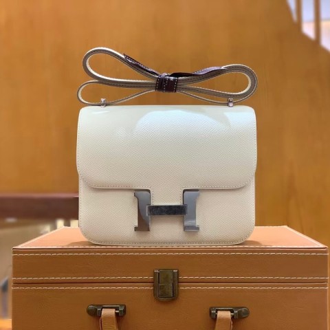 Hermès Constance 18 Nata Epsom with Palladium Hardware