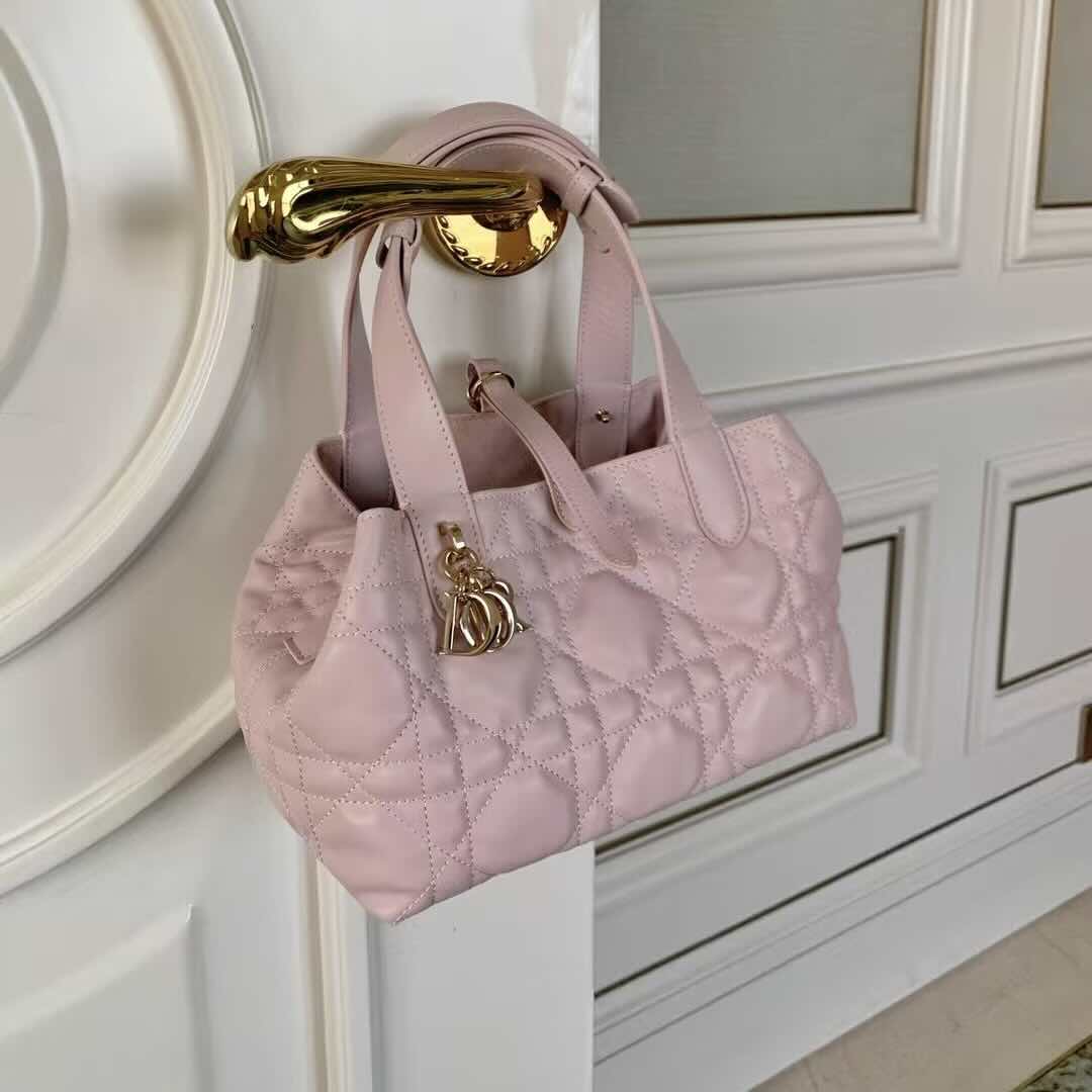 Dior Toujours Bag – Pink (Small Size 23×14×12 cm)