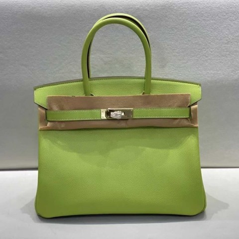 Hermès Birkin 30 Epsom 6R Kiwi Green