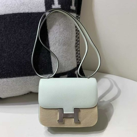 Hermès Constance 19 Epsom 0S Bubble Green – Palladium Hardware