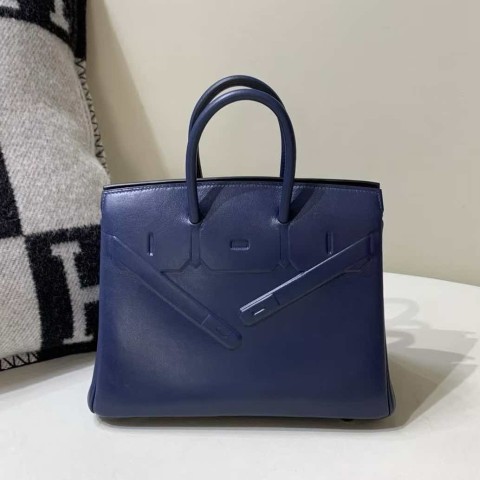 Hermès Birkin 25 Shadow Swift Leather 