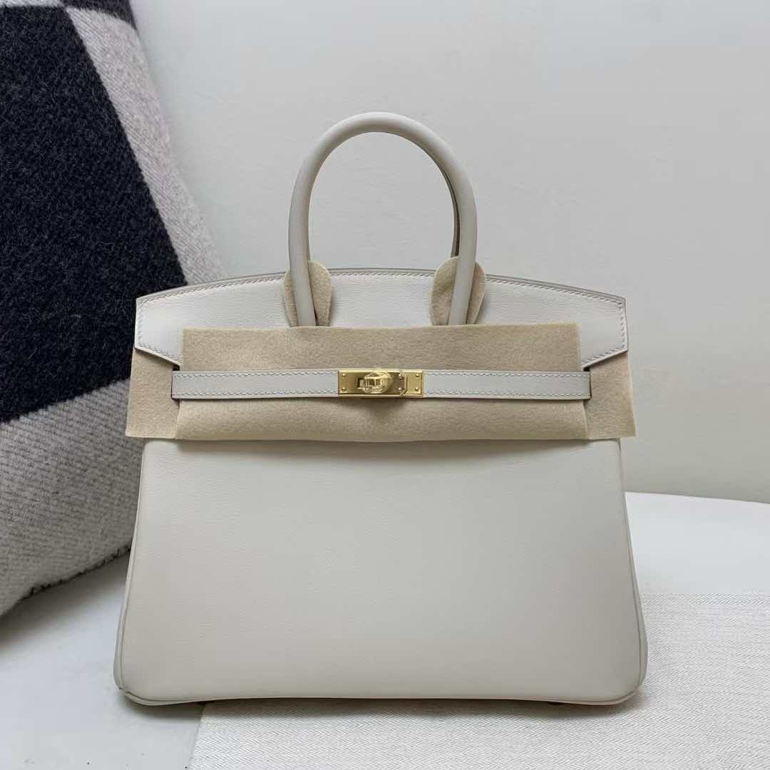 Hermès Birkin 25 Nata Togo with Gold Hardware