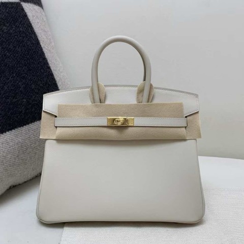 Hermès Birkin 25 Nata Togo with Gold Hardware