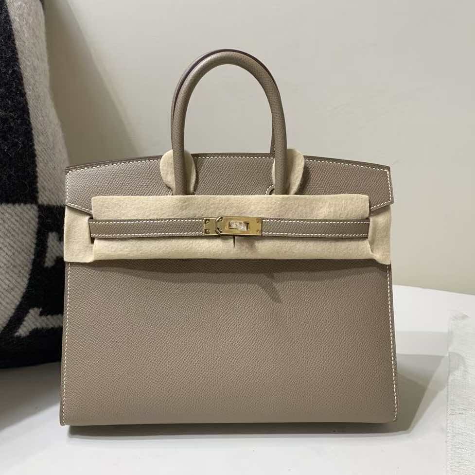 Hermès Birkin 30 Epsom Etoupe with Gold Hardware