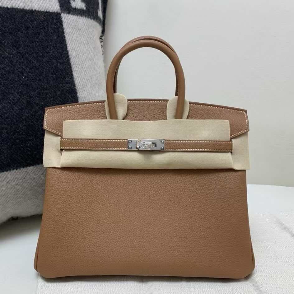 Hermès Birkin 30 Gold Togo Leather / Palladium Hardware