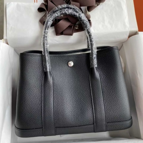 Hermès Garden Party 30 TC Black