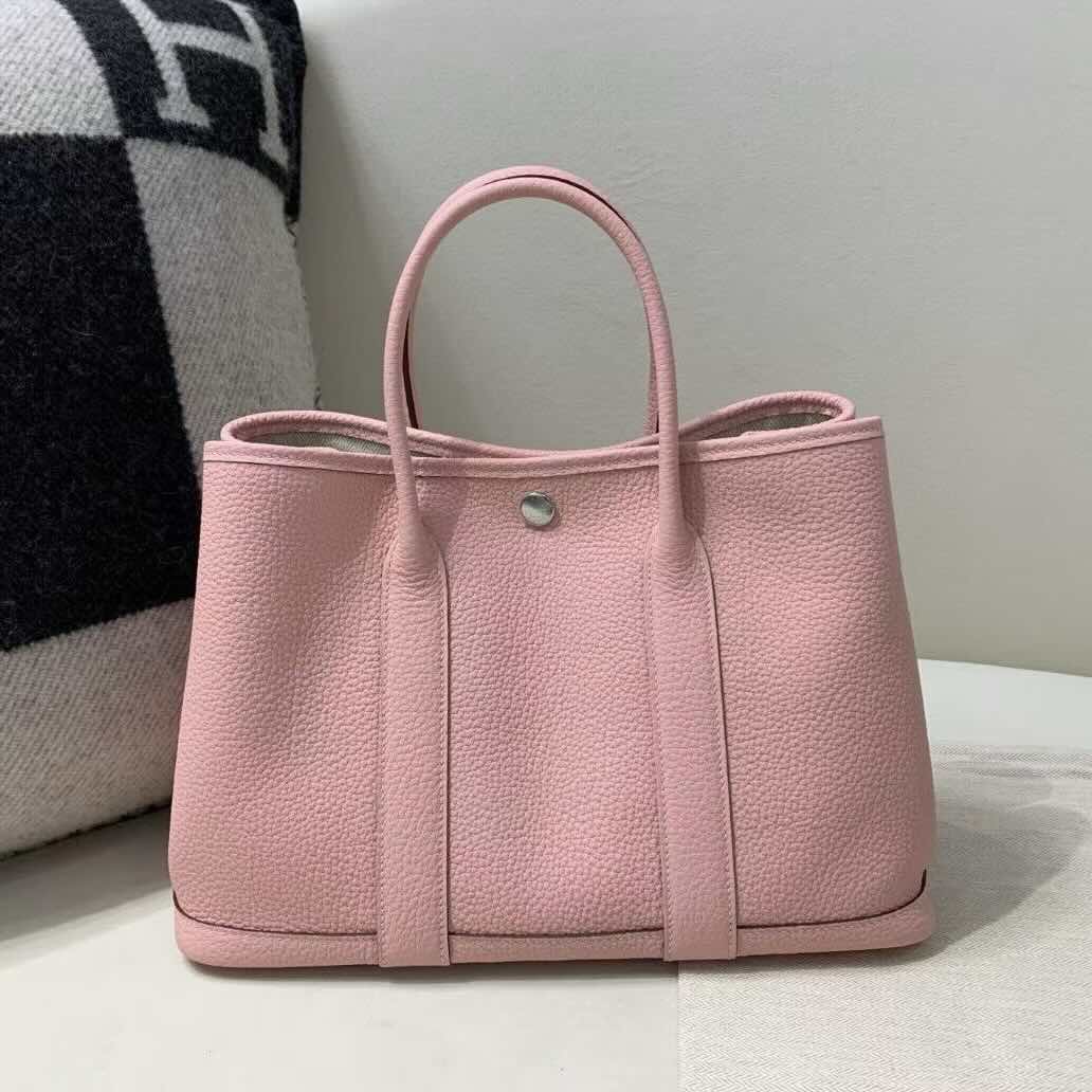 Hermès Garden Party 30 Negonda 3Q Sakura Pink 