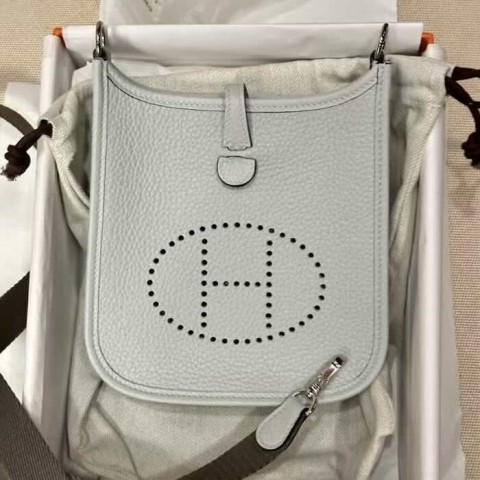 Hermès Evelyne 16 TC 08 Sacre Blue / Grey
