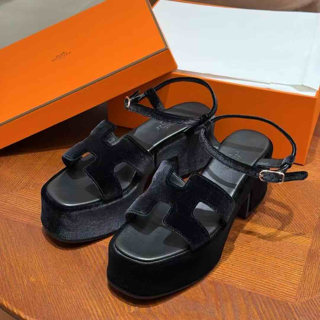 Hermès Jam 30 Platform Sandals / Size 34–41