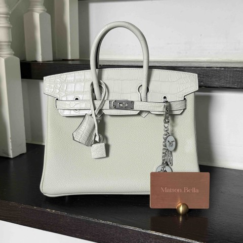 Hermès Birkin25 Touch Vert Pizz x PHW (HCP)