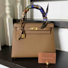 Hermes Kelly 25 Epsom Azlan Gold Hardware