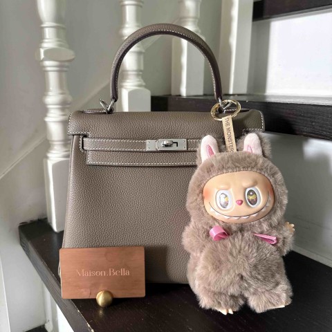 Hermès Kelly25 Togo Etoupe x PHW