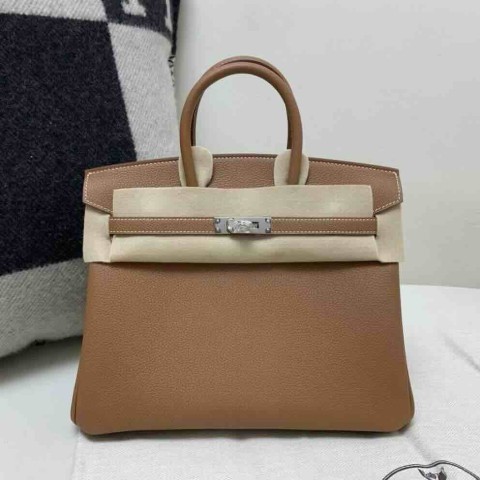 Hermès Birkin 25 Gold Togo with Palladium Hardware