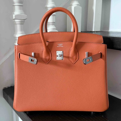 Hermès Birkin25 Orange x PHW