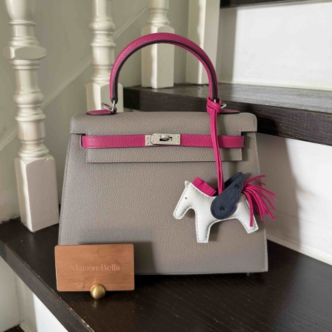 Hermès Birkin25 Epsom Etain x Magnolia x PHW