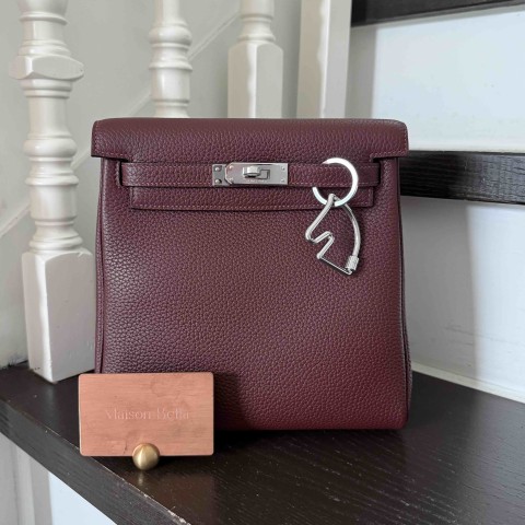 Hermès Kelly Ado Togo Rouge H x PHW