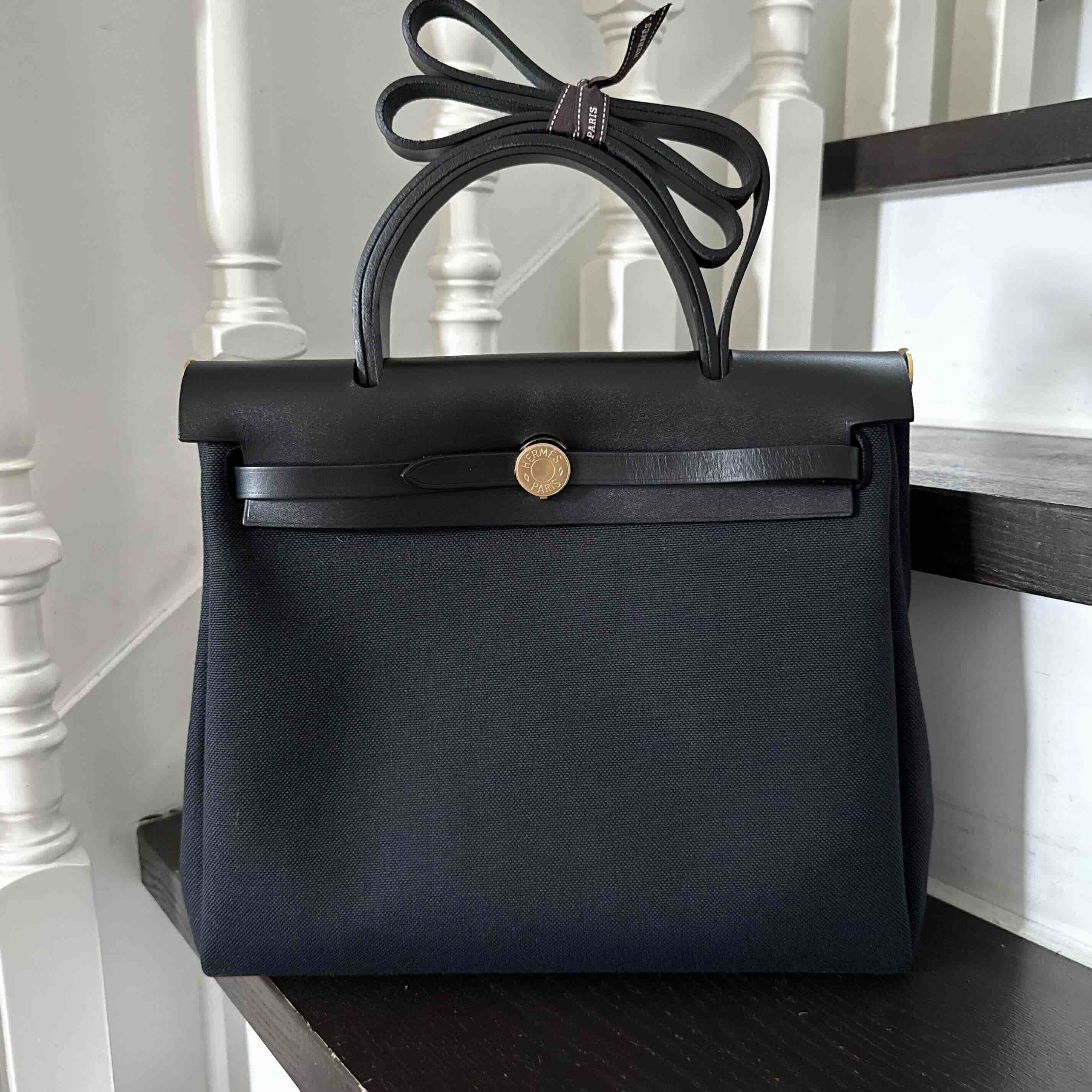 Hermès Herbag31 Noir x GHW