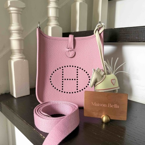 Hermès Evelyne TPM Bubblegum Clemence