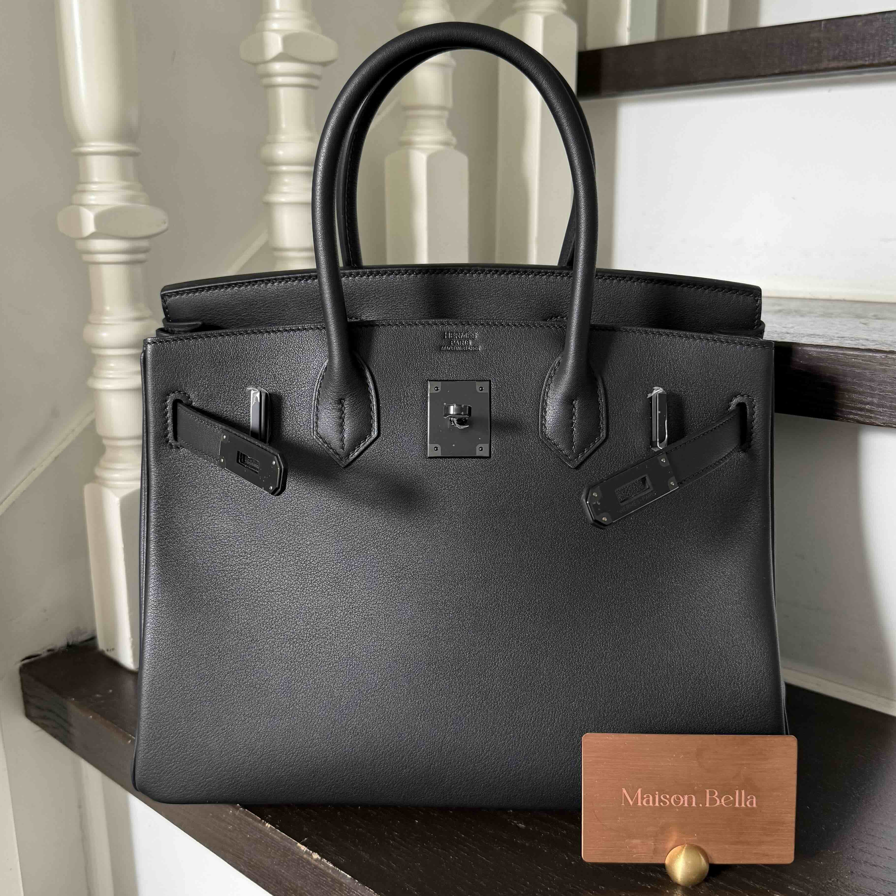 Hermès Birkin30 Epsom SO BLACK