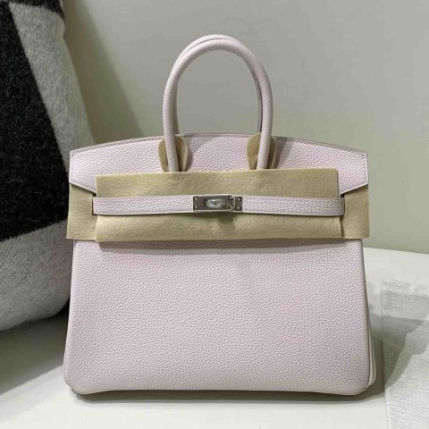 Hermès Birkin 25 Togo Mauve Pale with Palladium Hardware