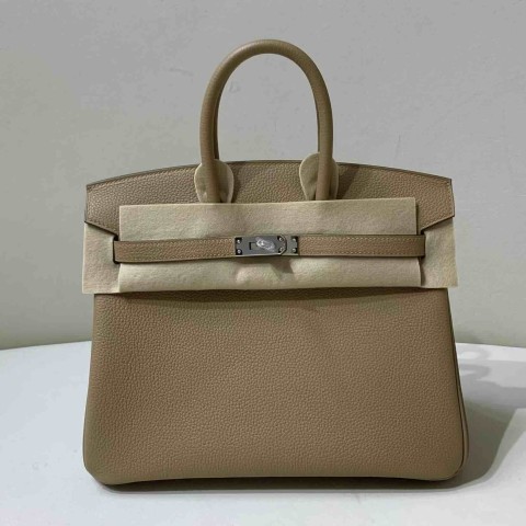 Hermès Birkin 25 Togo Chai with Palladium Hardware