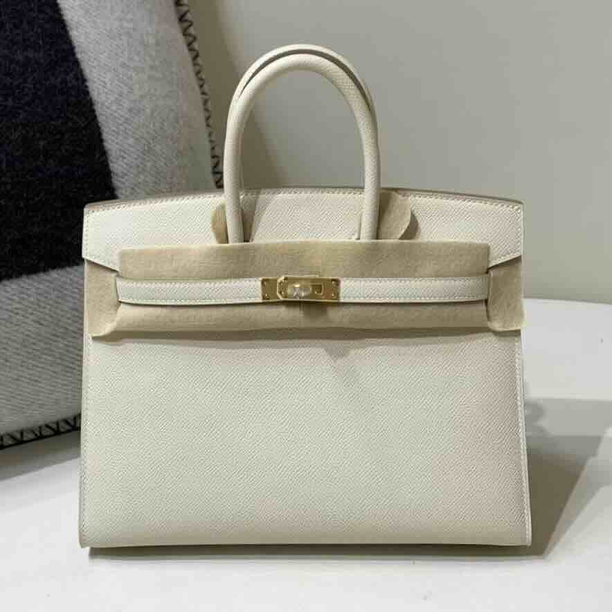 Hermès Birkin 25 Epsom Craie with Gold Hardware (Special Order)