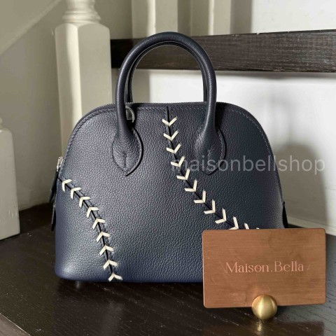 Hermès Mini Bolide “Baseball Stitch” Edition
