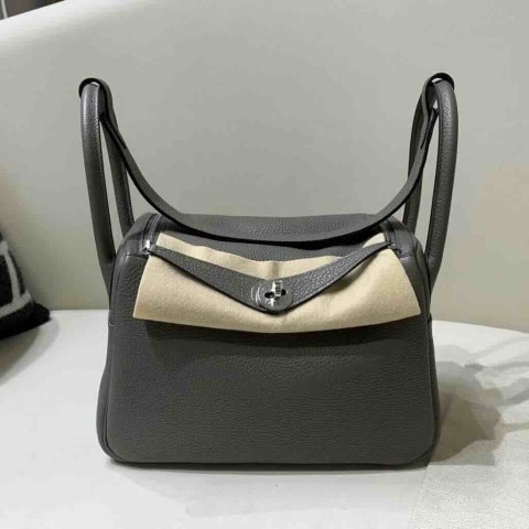 Hermès Lindy26 Clemence Etain (8F) x Palladium Hardware